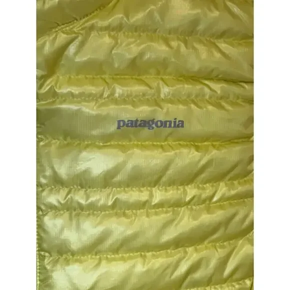 Patagonia Ultralight Down Vest in Yellow Limited Edition - Picture 4 of 5